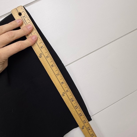 BLACK HALO ANGIE Metallic Twist Front Cutout Wide Leg Jumpsuit Black WOMEN 6 USA - Picture 13 of 15